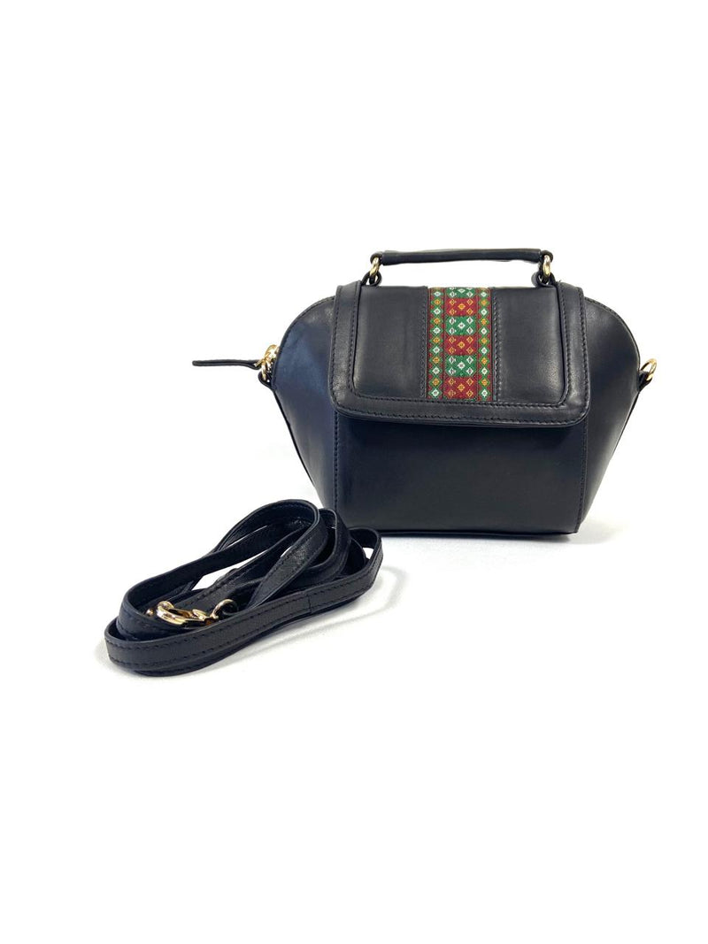 LADIES MINI SATCHEL LEATHER