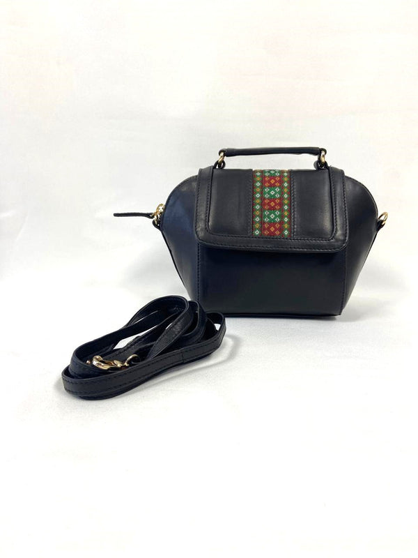 LADIES MINI SATCHEL LEATHER