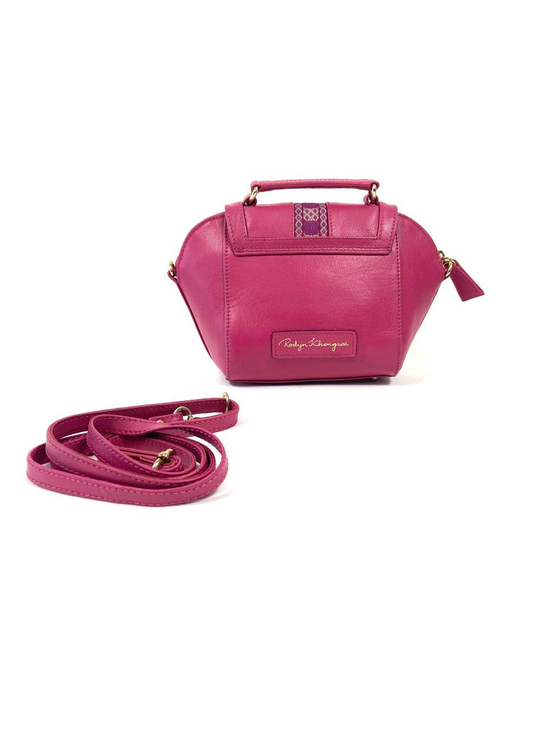 LADIES MINI SATCHEL LEATHER