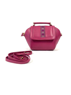 LADIES MINI SATCHEL LEATHER