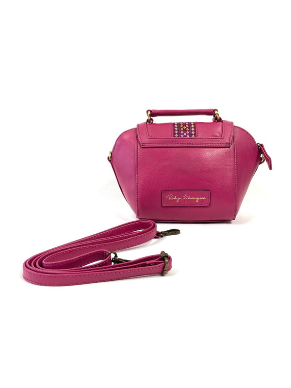 LADIES MINI SATCHEL LEATHER