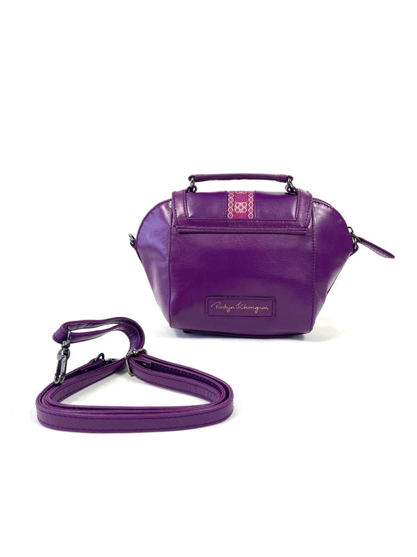 LADIES MINI SATCHEL LEATHER