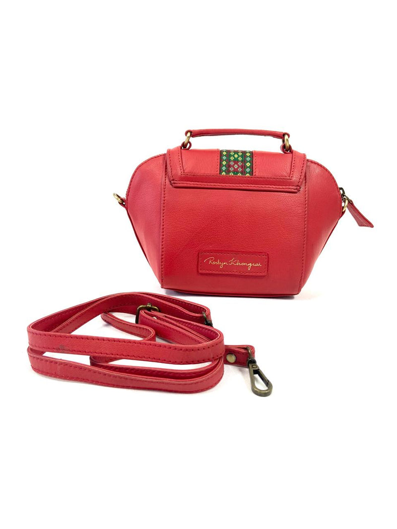 LADIES MINI SATCHEL LEATHER