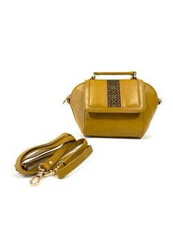 LADIES MINI SATCHEL LEATHER